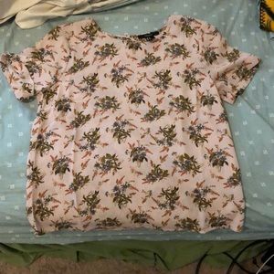 Short sleeve top/floral